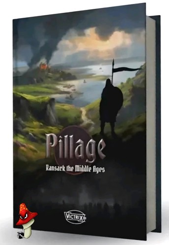 Pillage hard cover rulebook - pillage,