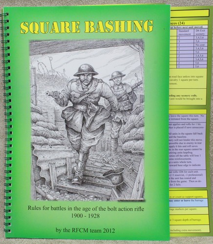 Square bashing wargames rules - bashing,