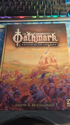 Oathmark wargame rule book - wargame,