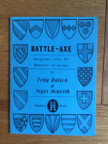 Battle axe wargames rules - battle-axe,