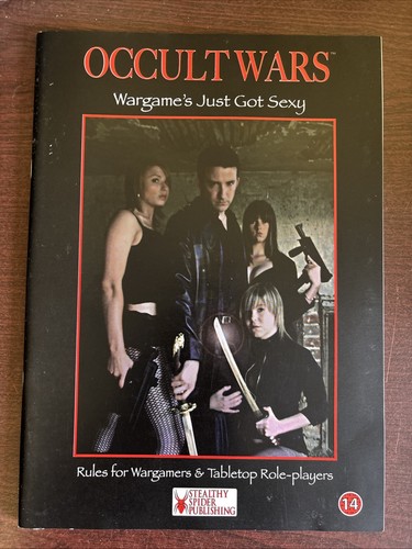 Occult wars wargame rules - wargame,