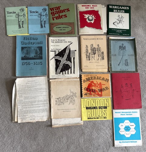 Wargame rule books x - wargame, 14