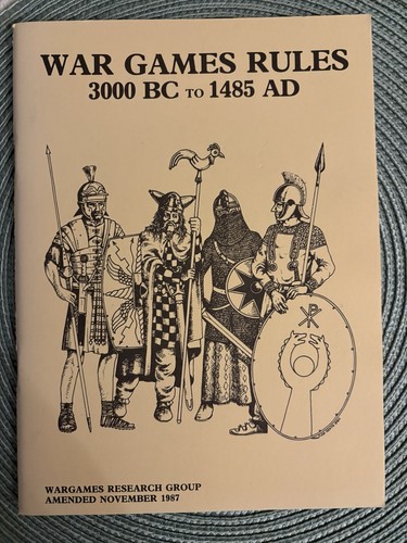 Wargame rules 3000 1485 - rules, bc