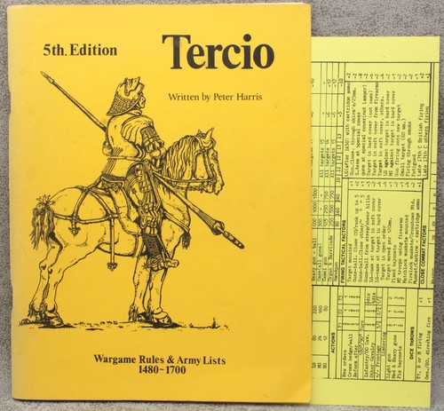 Tercio 5th edition wargame - tercio,