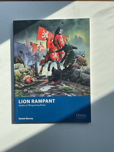 Lion rampant wargame rules - rampant,