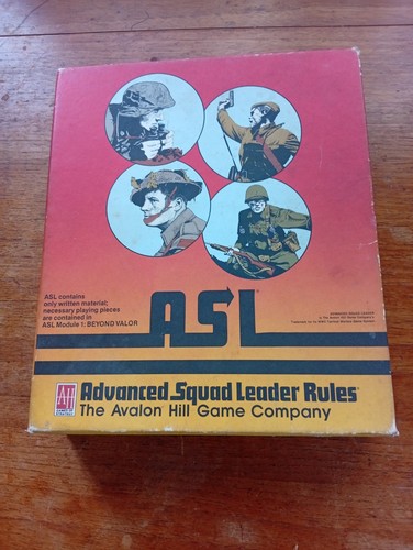 Advanced squad leader rules - squad,