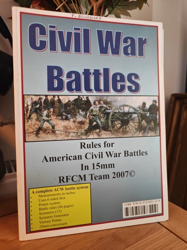 Civil war battles rules - civil,